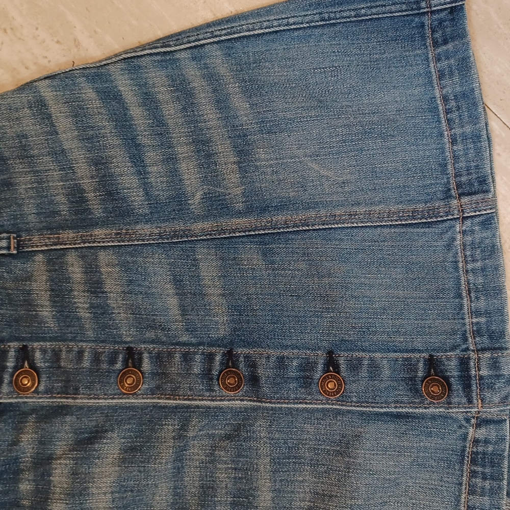 Abercrombie & Fitch Jean Mini Skirt - Picture 2 of 5